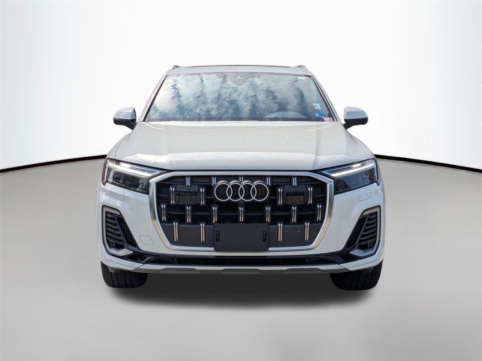 Used 2025 Glacier White Metallic Audi Premium Plus image 2