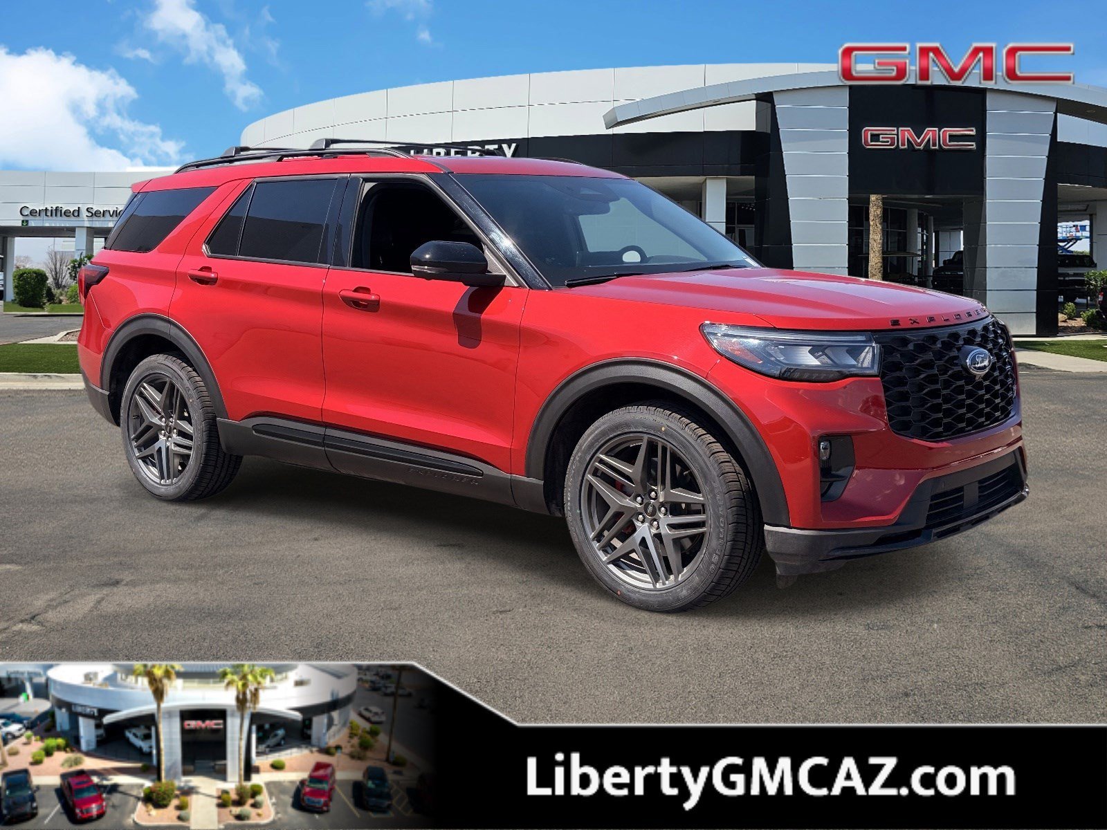 Used 2025 Red Ford ST image 1