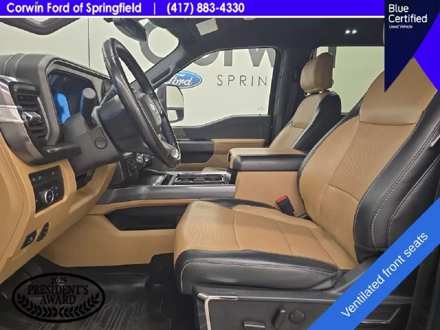 Used 2024 Blue Metallic Ford Lariat image 23