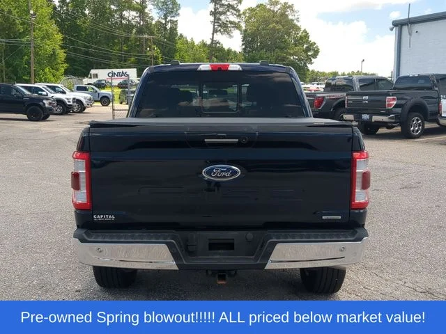Used 2022 Blue Ford Lariat image 12