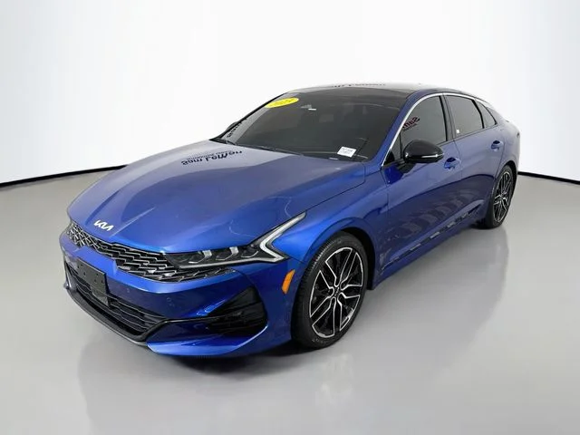 Used 2023 Blue Kia GT image 3