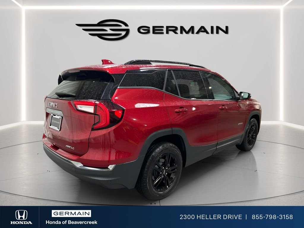 Used 2023 Volcanic Red Tintcoat GMC AT4 image 8