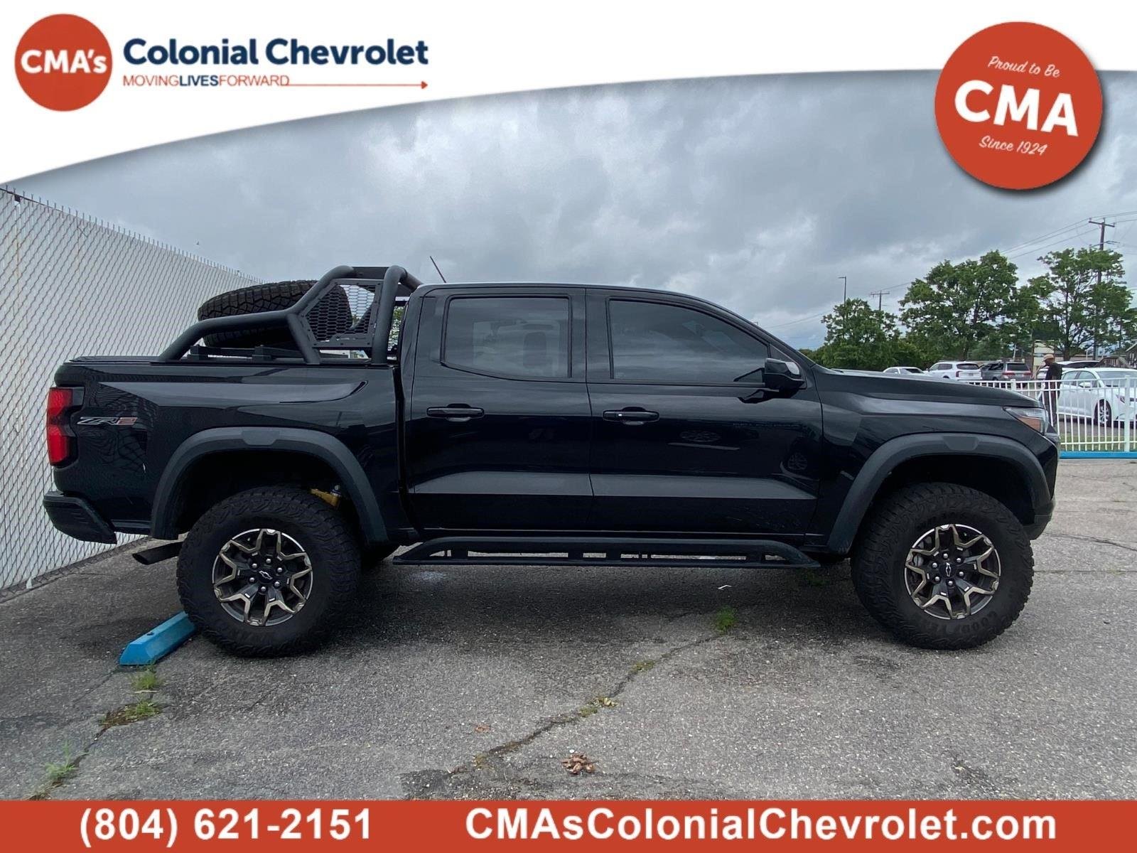 Used 2024 Black Chevrolet 4WD ZR2 image 2