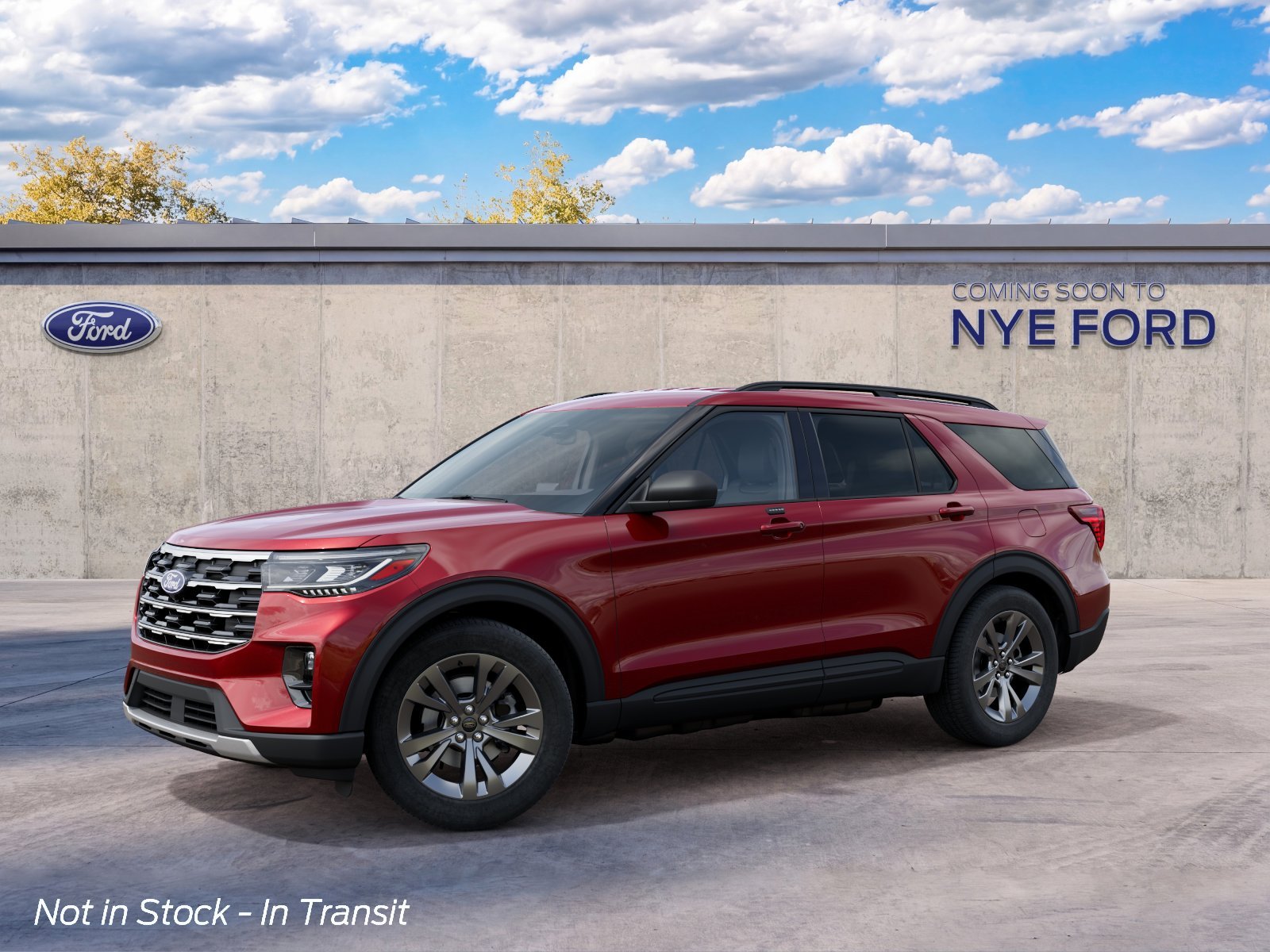 New 2027 Ruby Red Metallic Tinted Clearcoat Ford Active image 4