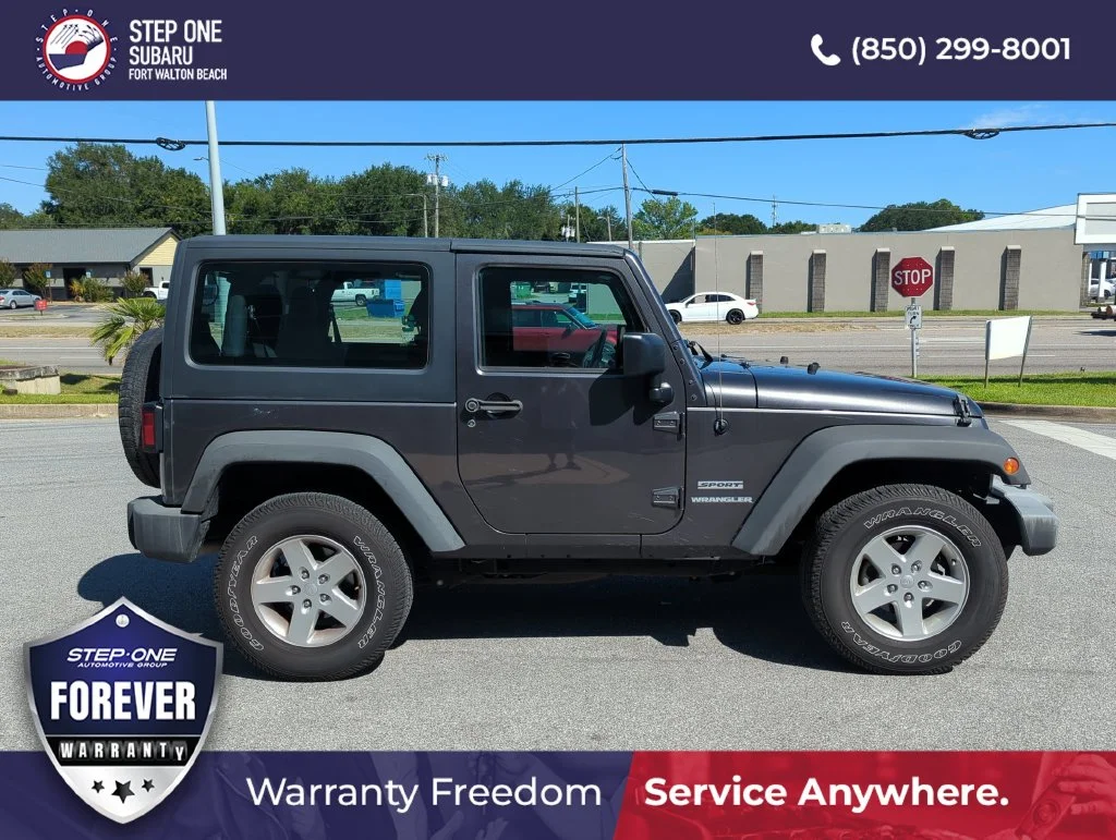 Used 2016 Gray Jeep Sport image 8