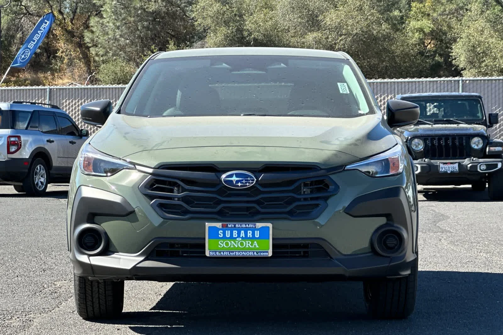 New 2026 ALPINE GREEN Subaru Base image 8
