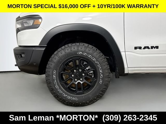 New 2026 Bright White Clear-Coat Exterior Paint Ram Rebel image 29