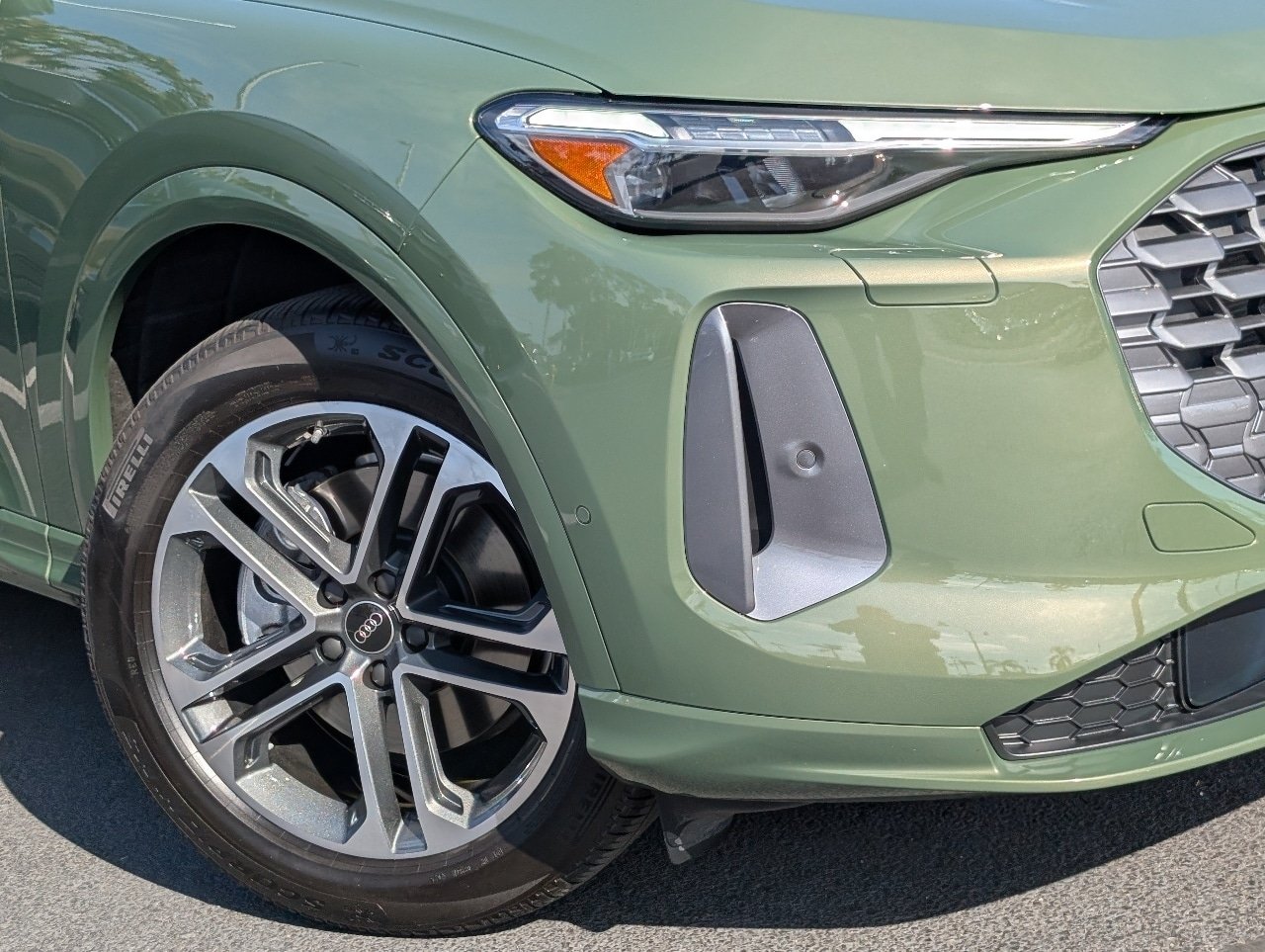 Used 2025 District Green Metallic Audi 2.0T Premium Plus image 2