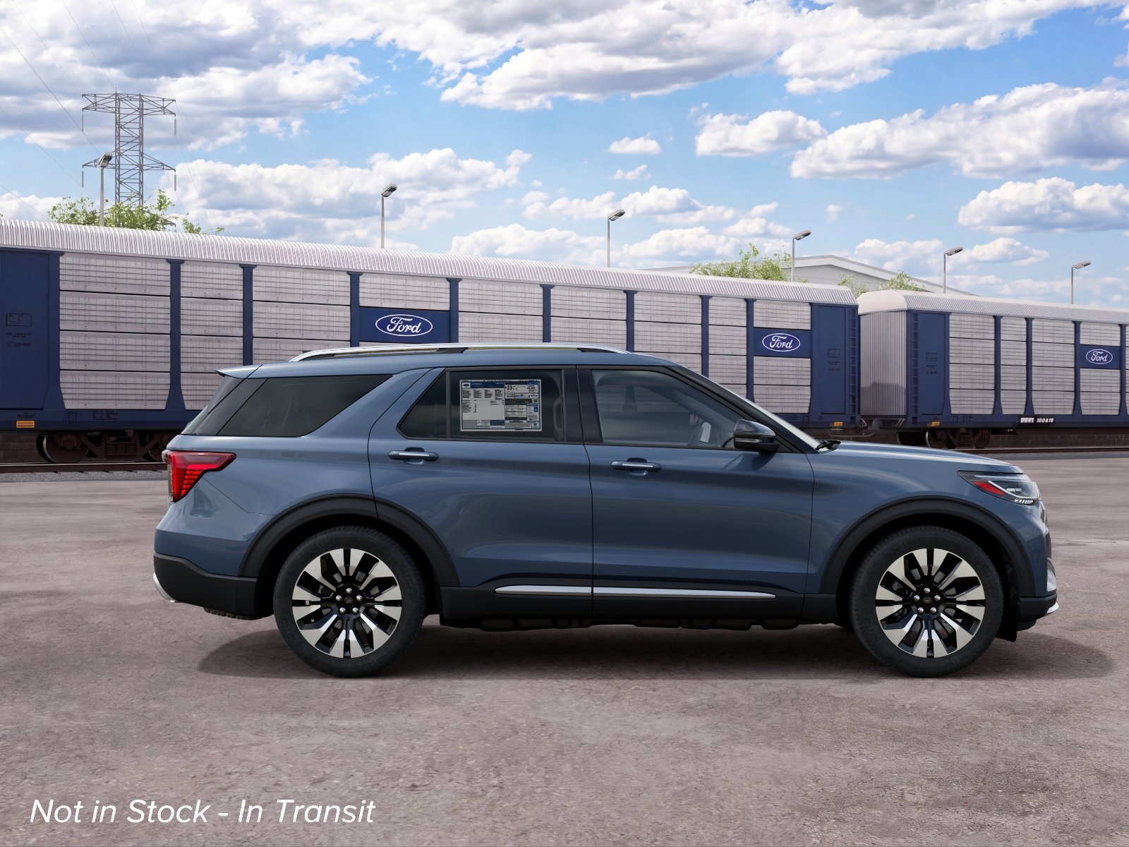 New 2027 Vapor Blue Metallic Ford Platinum image 33