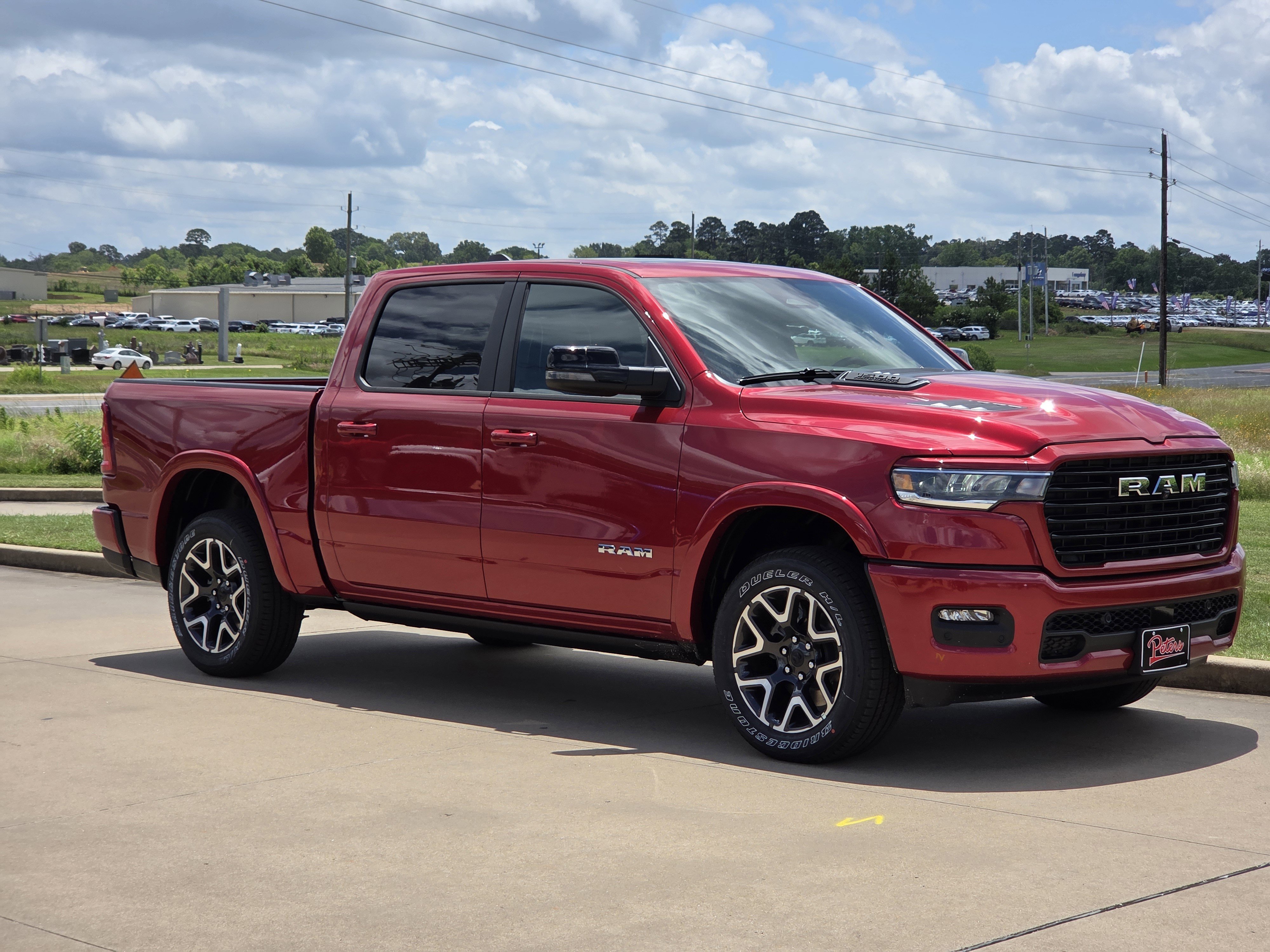 New 2026 Molten Red Pearlcoat Ram Laramie image 1