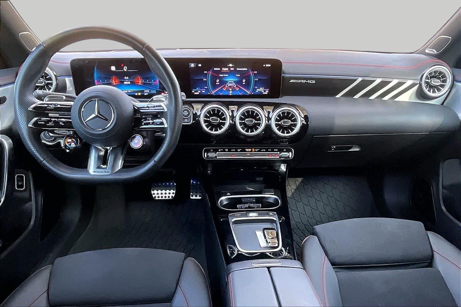 Certified Used 2025 Polar White Mercedes-Benz AMG® CLA 35 4MATIC® Coupe image 15