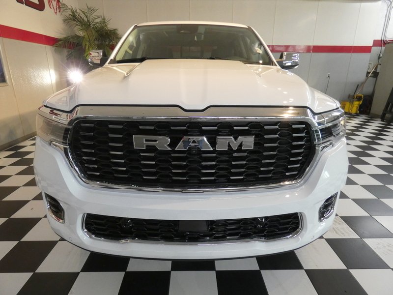 New 2026 Bright White Clear-Coat Exterior Paint RAM Tungsten Crew Cab 5