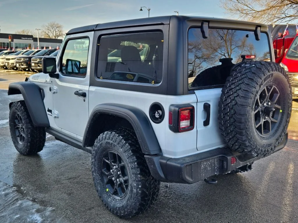 New 2026 Bright White Clear-Coat Exterior Paint Jeep Willys image 12
