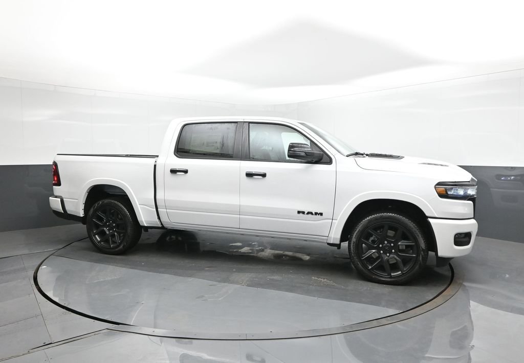 New 2026 Ivory White Tri-Coat Pearl-Coat Exterior Paint RAM Laramie image 17