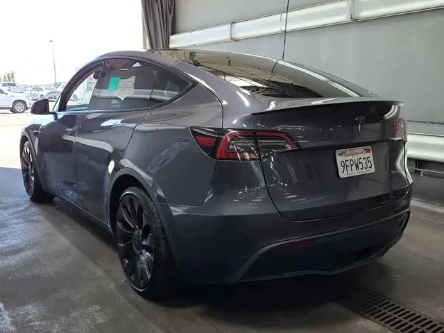 Used 2023 Gray Tesla Performance image 4
