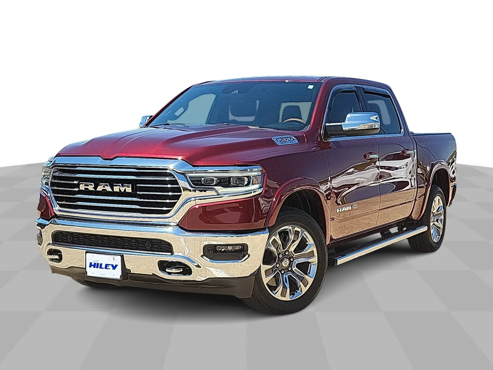 Used 2021 Dark Red Metallic Ram Longhorn image 4