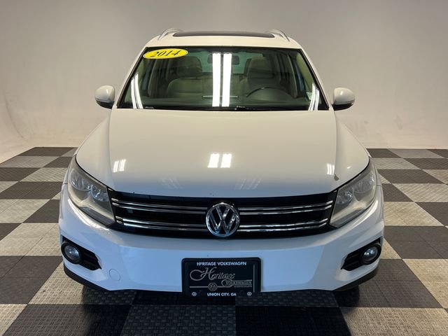 Used 2014 Volkswagen Tiguan SE with VIN WVGBV3AX9EW525419 for sale in Union City, GA