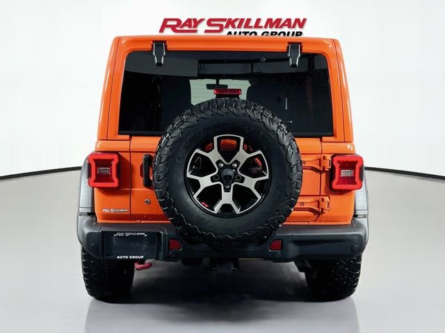 Used 2020 Orange Jeep Unlimited Rubicon image 6