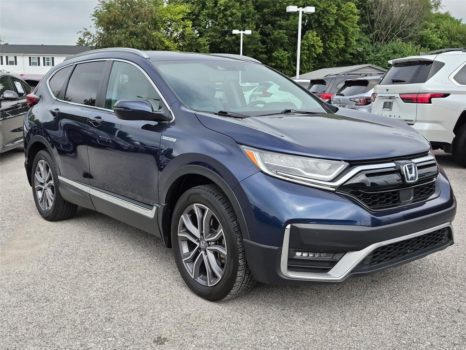 Used 2021 Obsidian Blue Pearl Honda Touring image 7