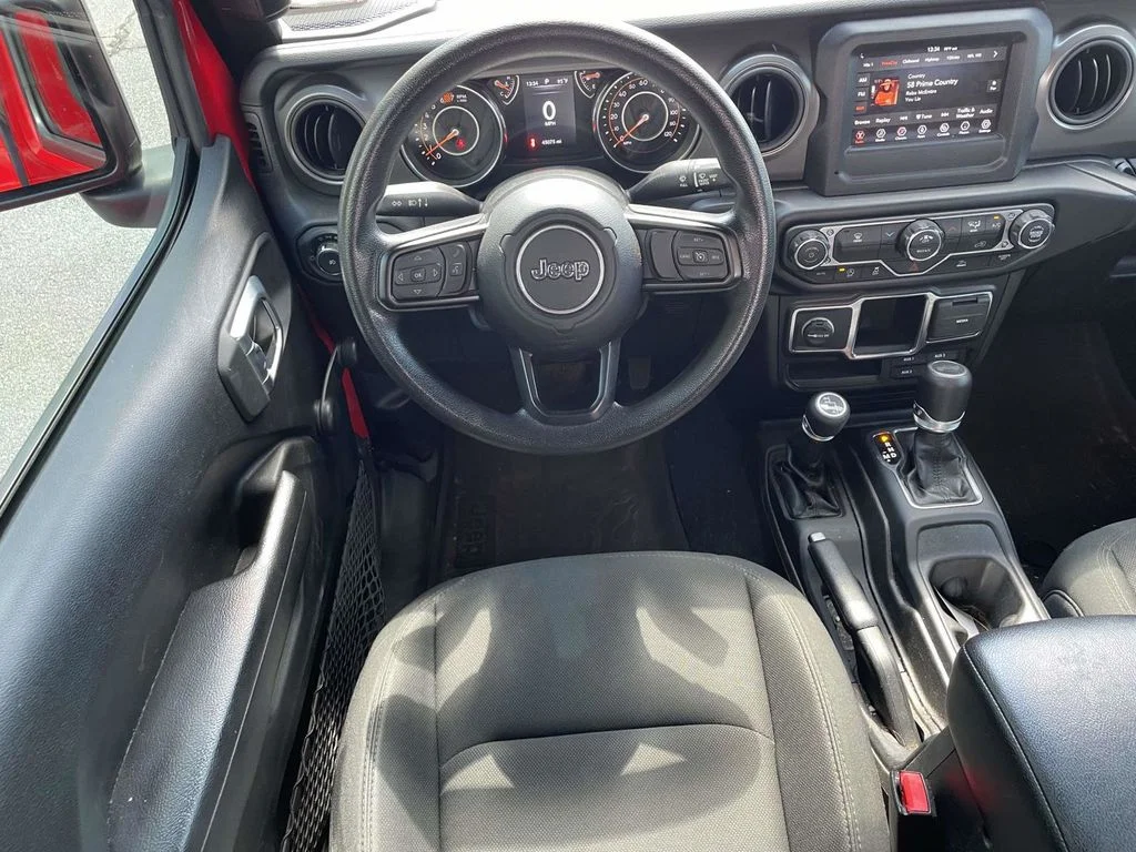 Used 2022 Red Jeep Unlimited Sport image 17