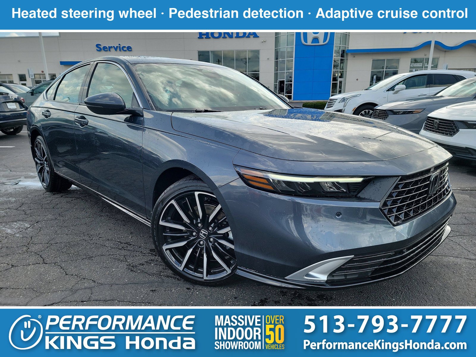 New 2026 Meteorite Gray Metallic Honda Touring image 1
