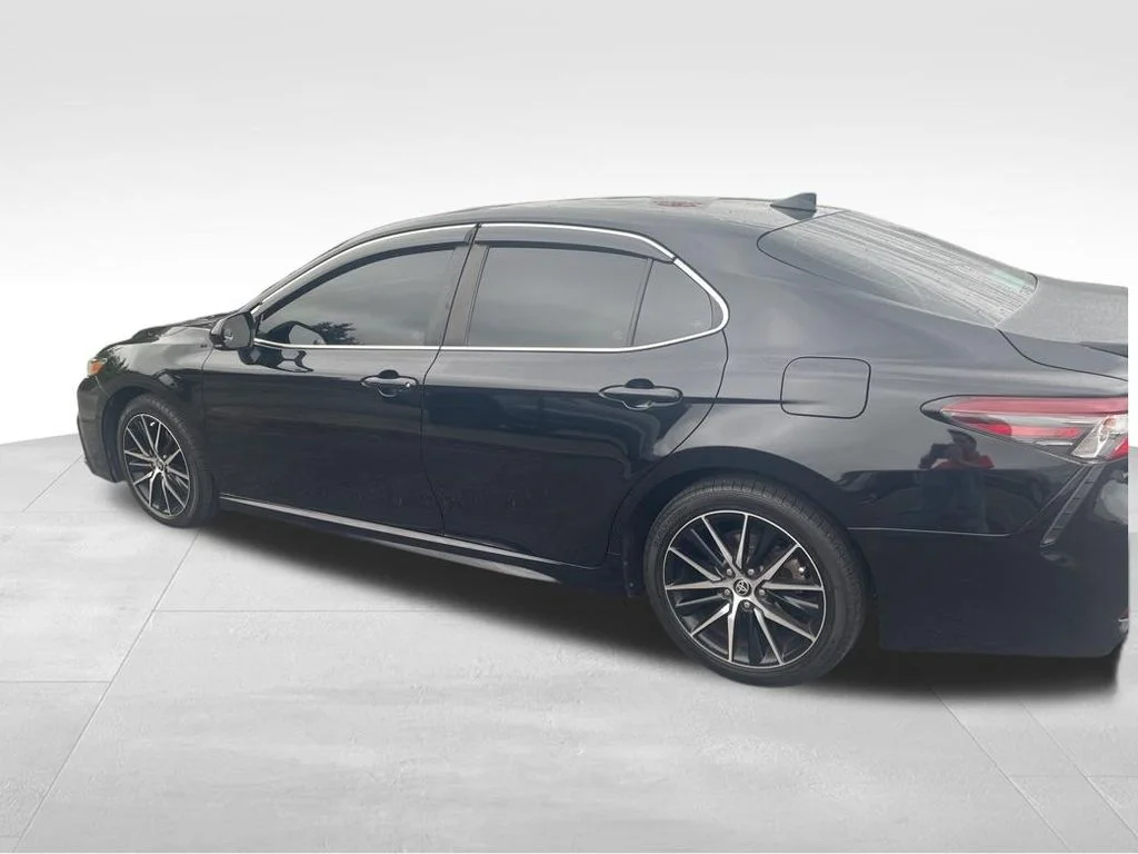 Used 2021 Black Toyota SE image 7