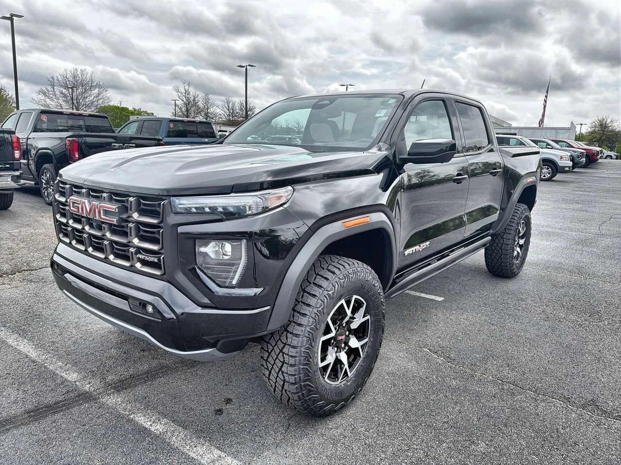Used 2024 Onyx Black GMC AT4X image 4