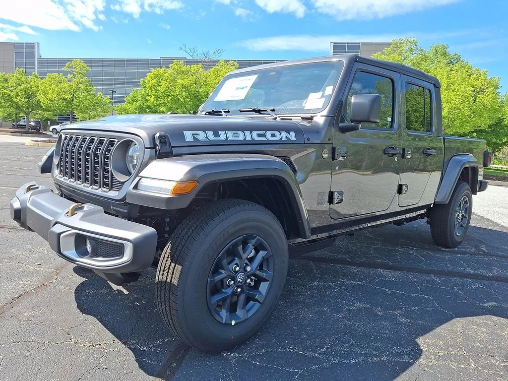 New 2026 Granite Crystal Metallic Clearcoat Jeep 85th Anniversary Edition image 2