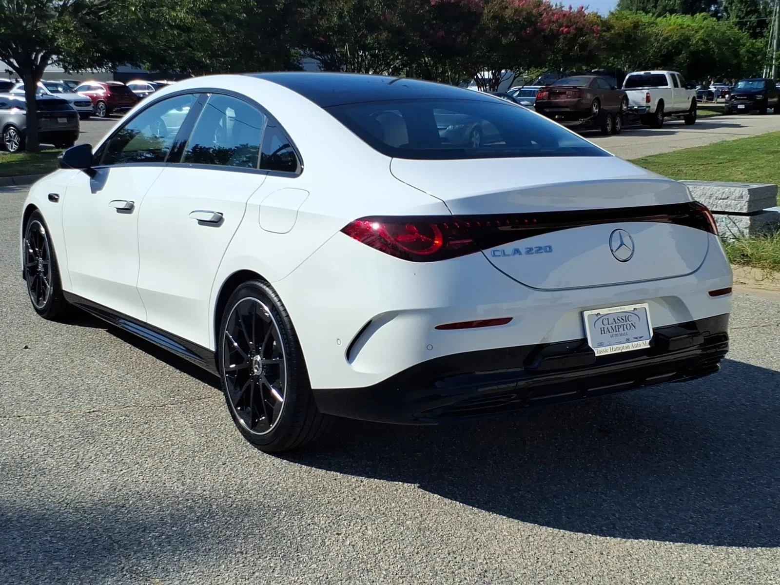New 2027 Polar White Mercedes-Benz CLA 220 Hybrid image 10