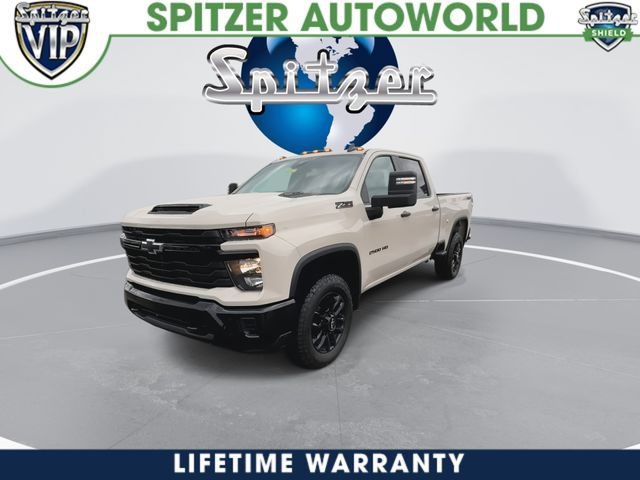2026 Chevrolet Silverado 2500 HD Custom Tan at Spitzer Autoworld Chevy Buick GMC Cadillac