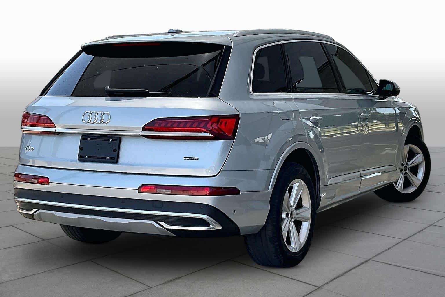 Used 2023 Satellite Silver Metallic Audi Premium Plus image 12