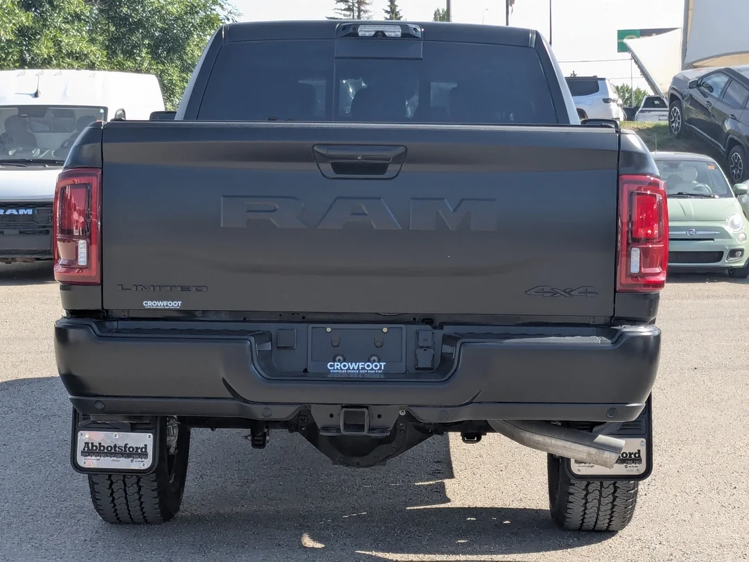 Certified Used 2026 Black RAM Limited Mega Cab - - 4x4 - Night Edition - Matte Black Wrap - Harman Kardon Audio & More! image 8