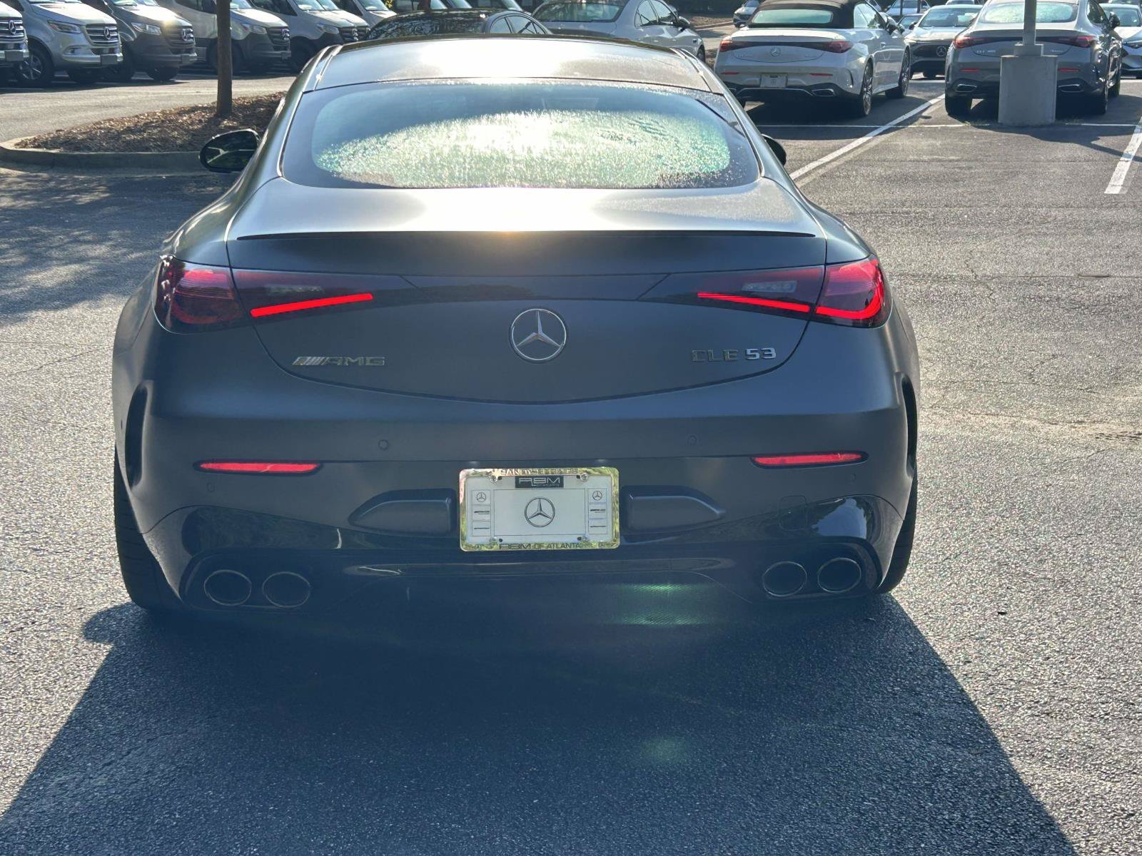 New 2027 MANUFAKTUR exclusive graphite grey magno Mercedes-Benz AMG® CLE 53 4MATIC®+ Coupe image 11