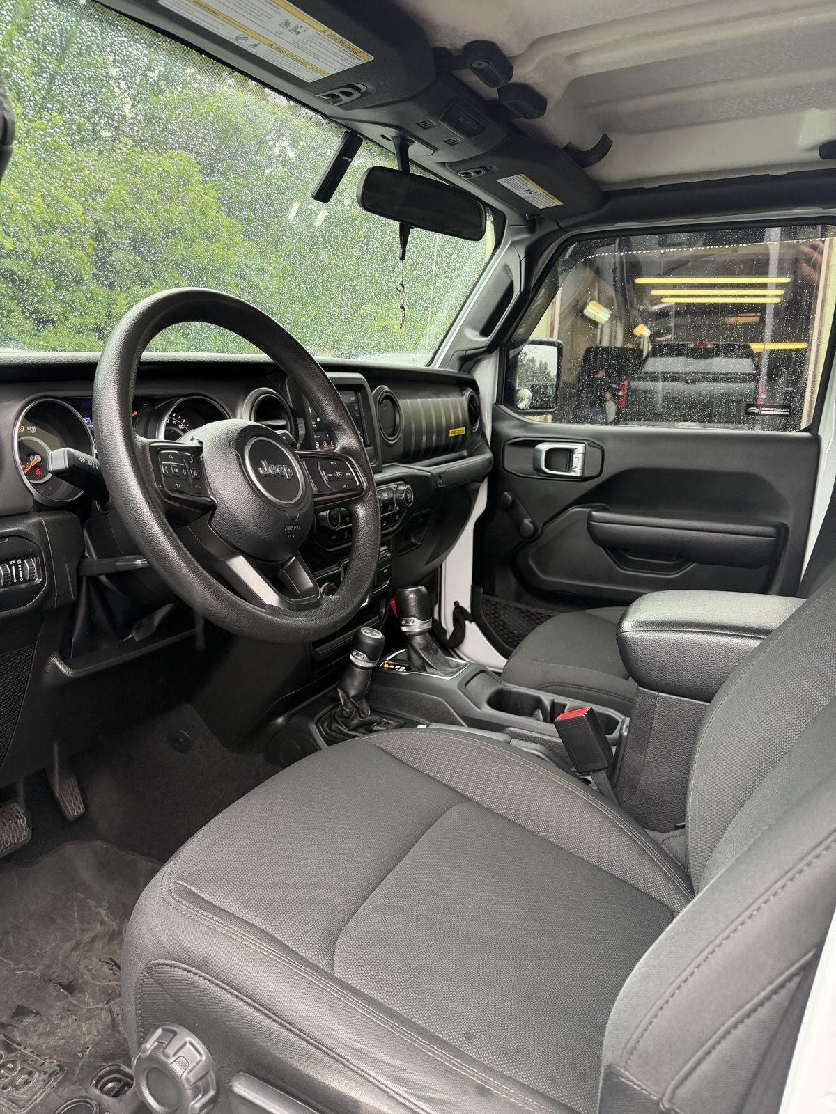 Used 2022 Bright White Clearcoat Jeep Willys Sport image 8