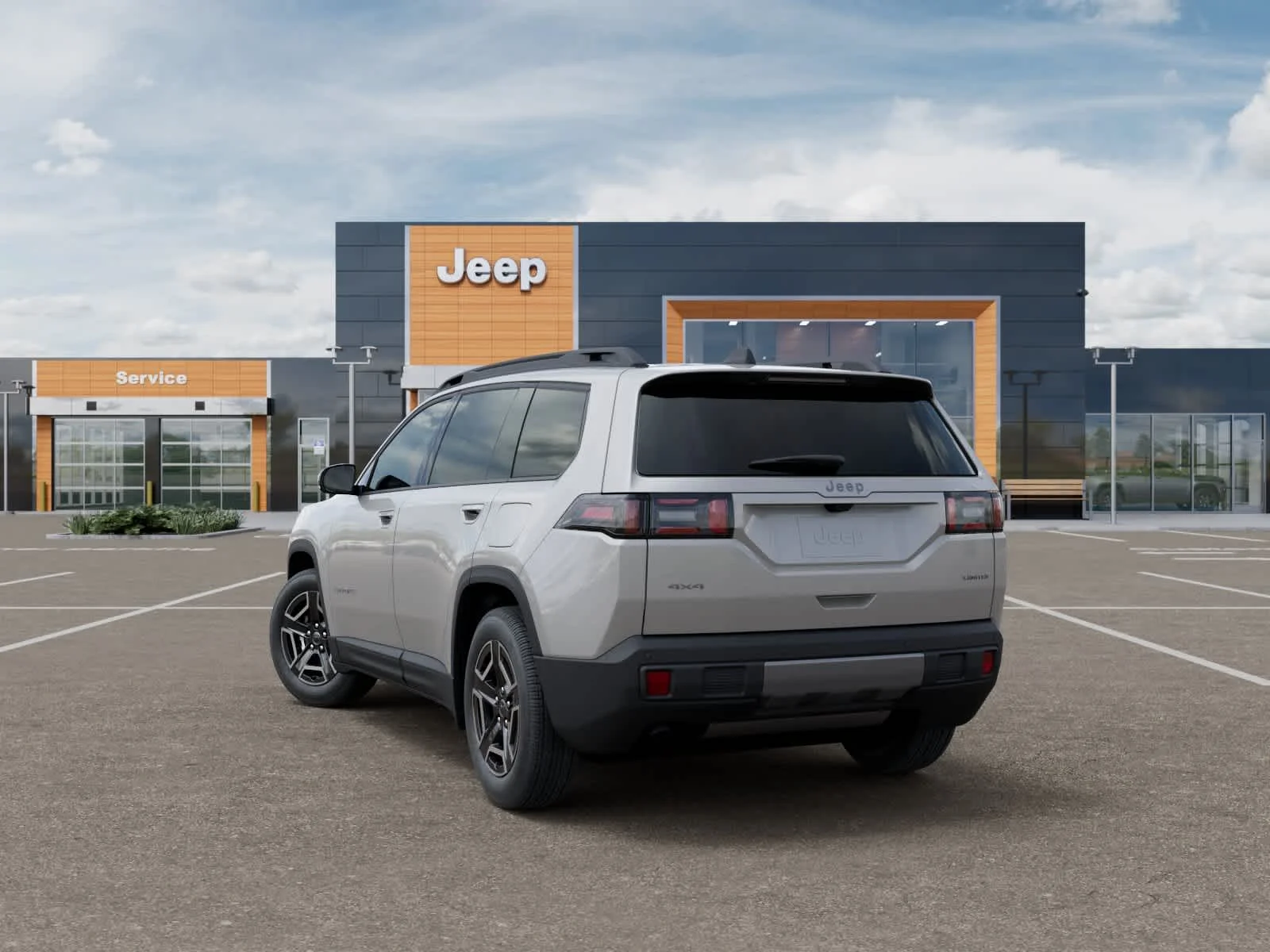New 2026 Silver Zynith Clearcoat Jeep Limited image 3