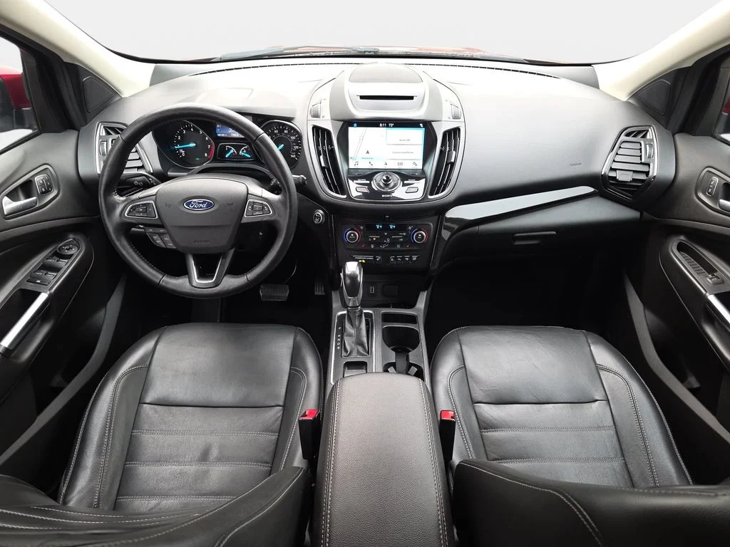 Used 2018 Red Ford Titanium image 9