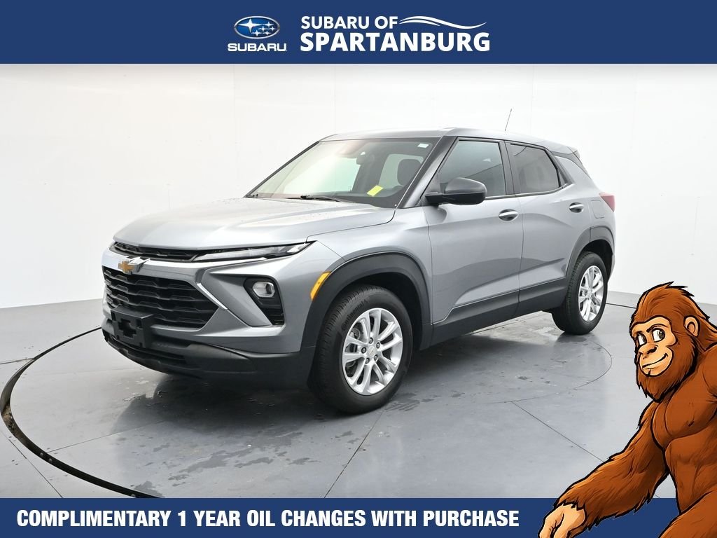 Used 2024 Sterling Gray Metallic Chevrolet LS image 2