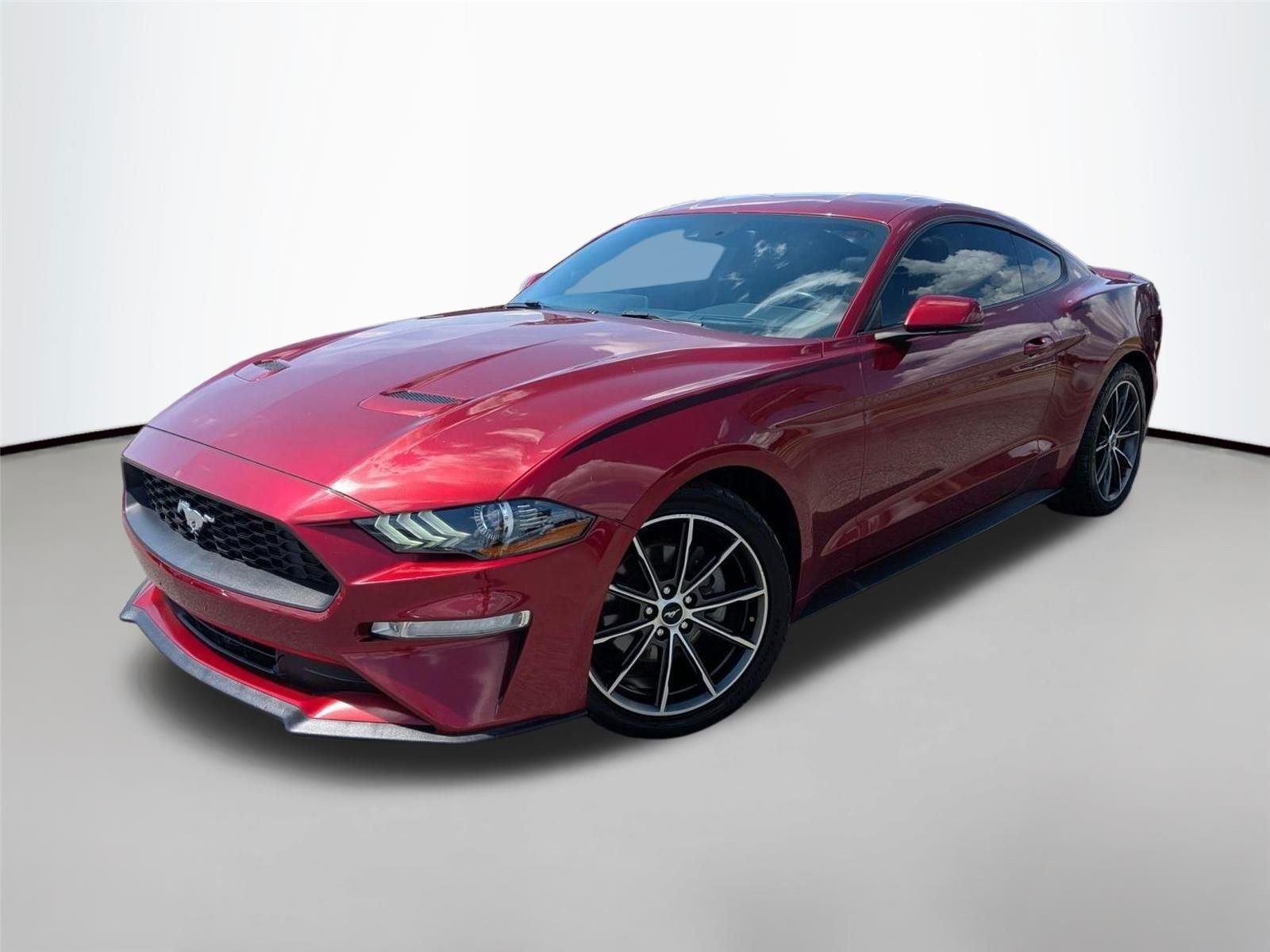Used 2019 Ruby Red Metallic Tinted Clearcoat Ford EcoBoost Premium image 1