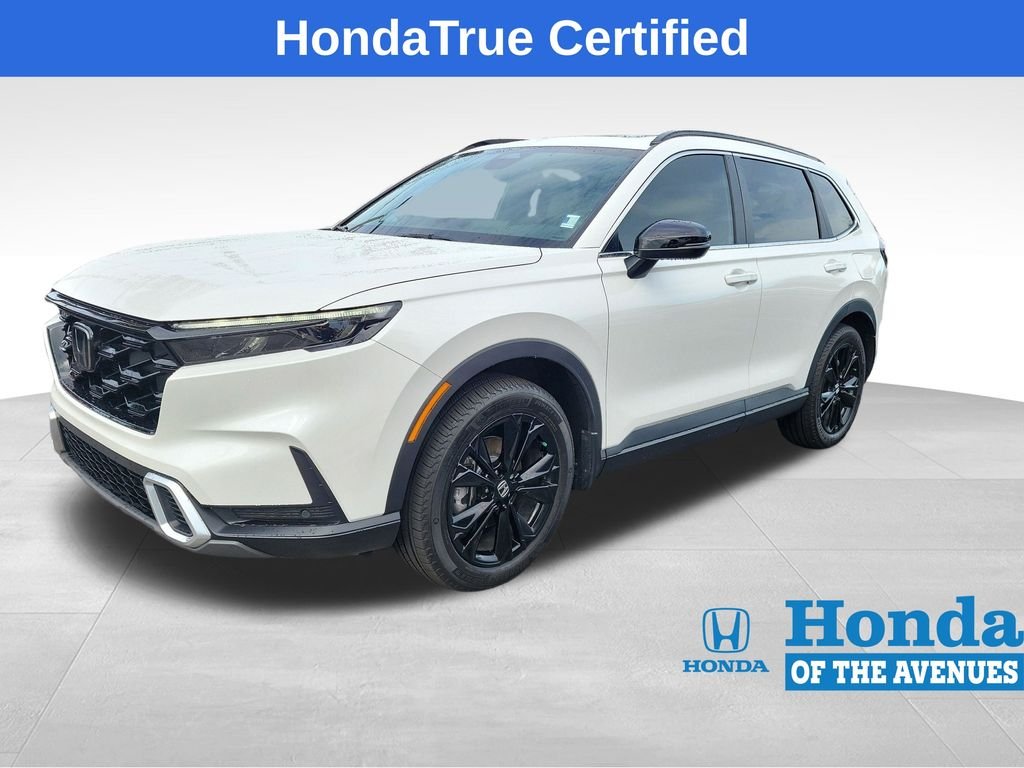 Certified Used 2025 Platinum White Pearl Honda Sport Touring image 2