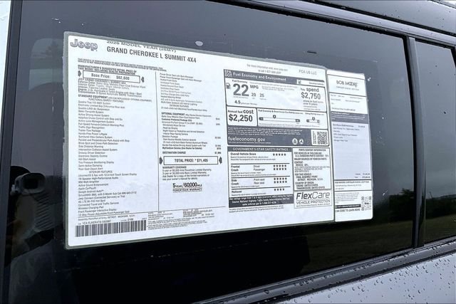 New 2026 Baltic Gray Metallic Clear-Coat Exterior Paint Jeep Summit image 13