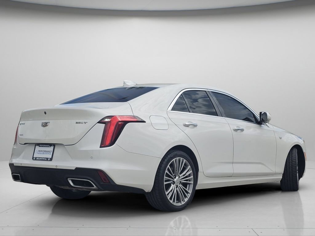 Used 2020 Crystal White Tricoat Cadillac Premium Luxury image 27