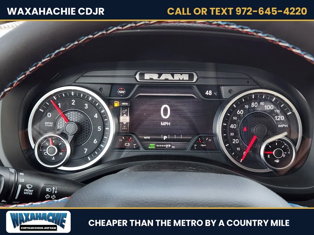 New 2026 Molten Red Pearl-Coat Exterior Paint RAM Laramie image 11