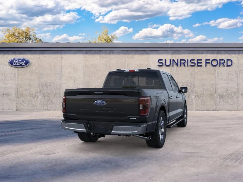 New 2023 Agate Black Metallic Ford XLT image 8