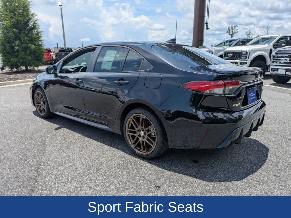 Certified Used 2024 Midnight Black Metallic Toyota SE Nightshade image 6