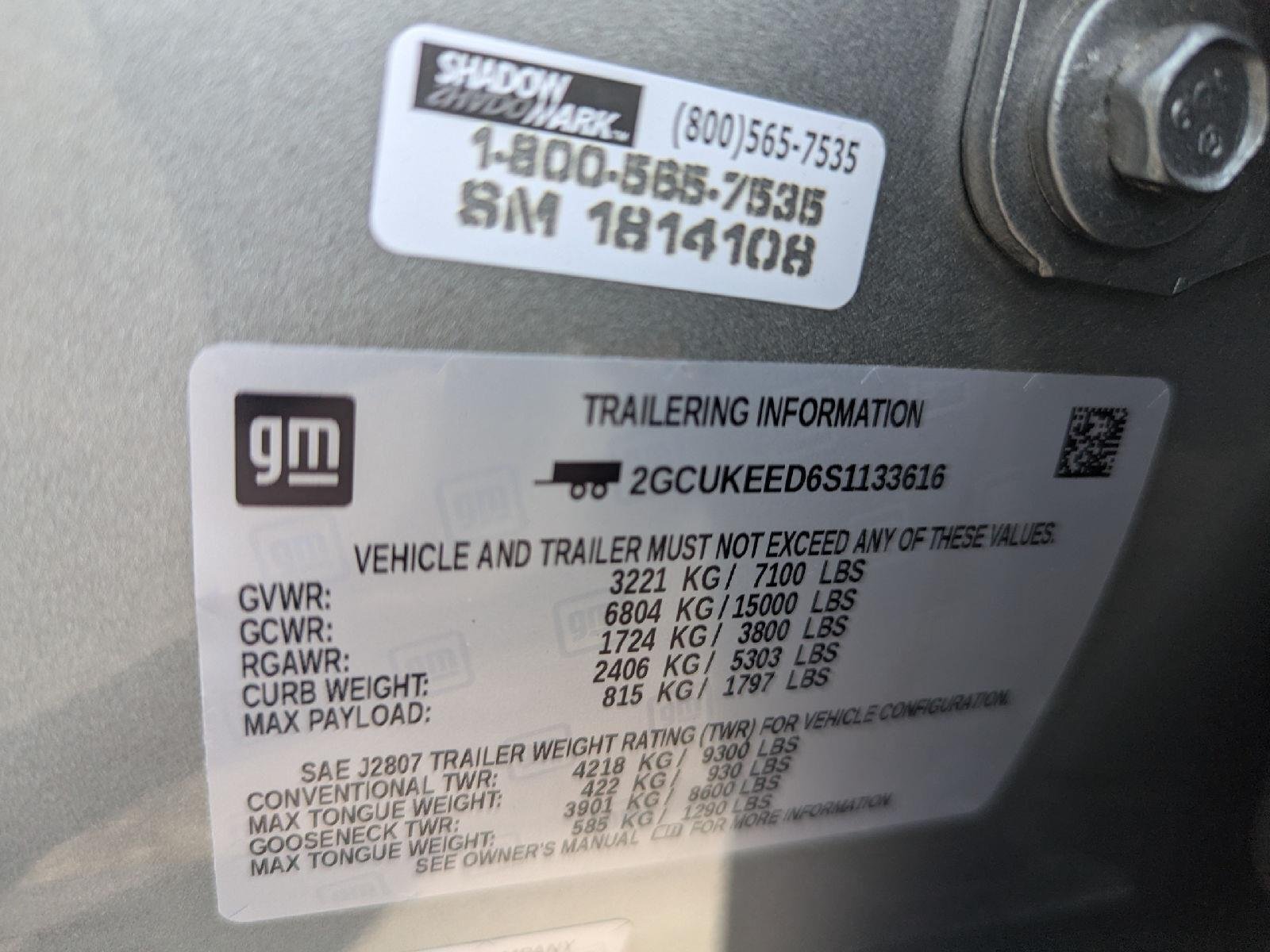 Used 2025 Sterling Gray Metallic Chevrolet RST image 37