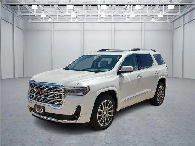 Used 2023 White Frost TRI GMC Denali Front-Wheel Drive image 1
