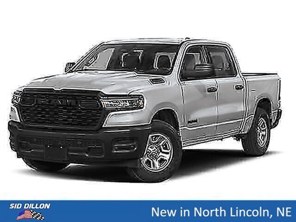 New 2026 Silver Zynith Exterior Paint RAM Express Crew Cab 4x4 5