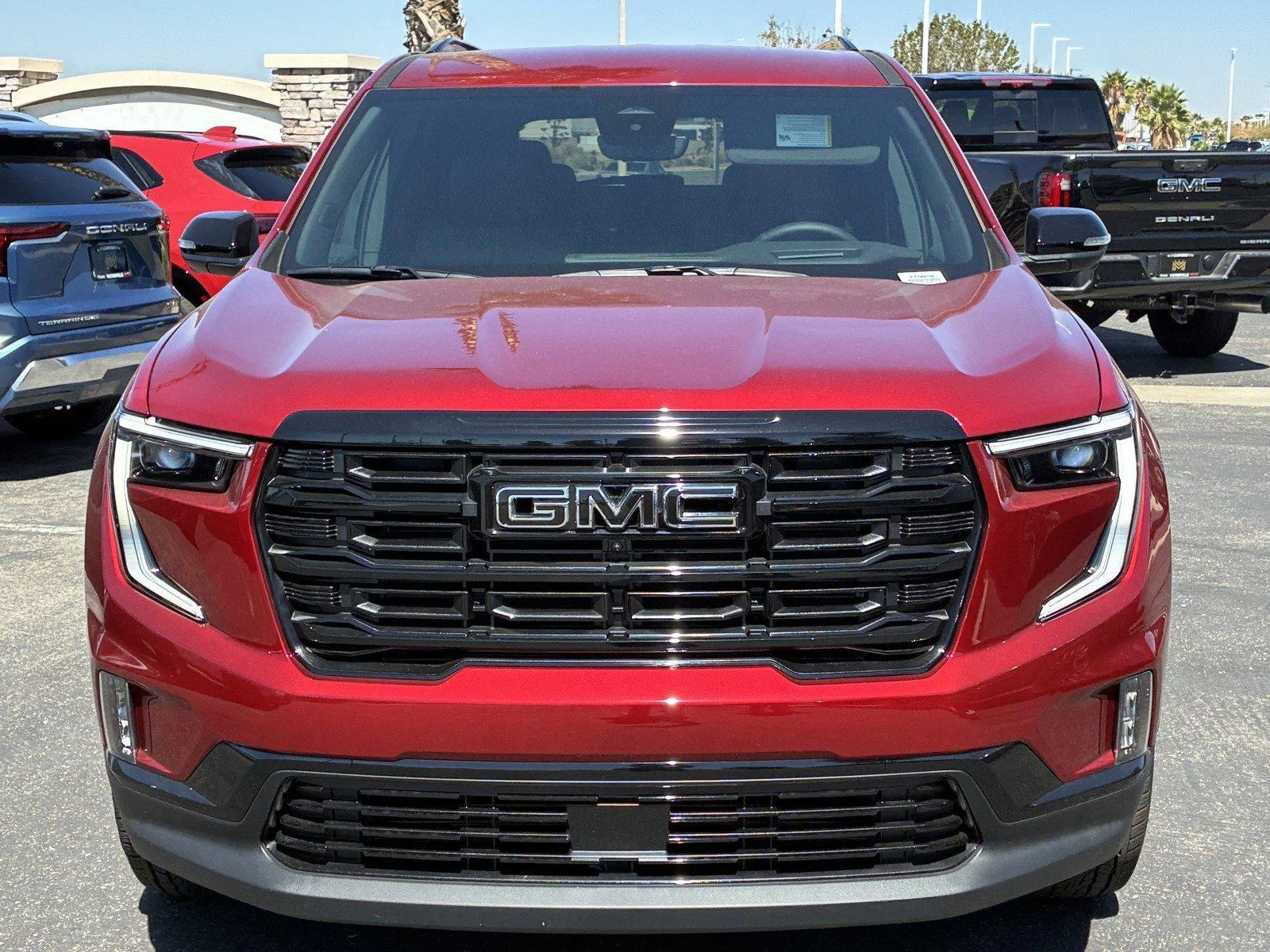 New 2027 Volcanic Red Tintcoat GMC Elevation image 2