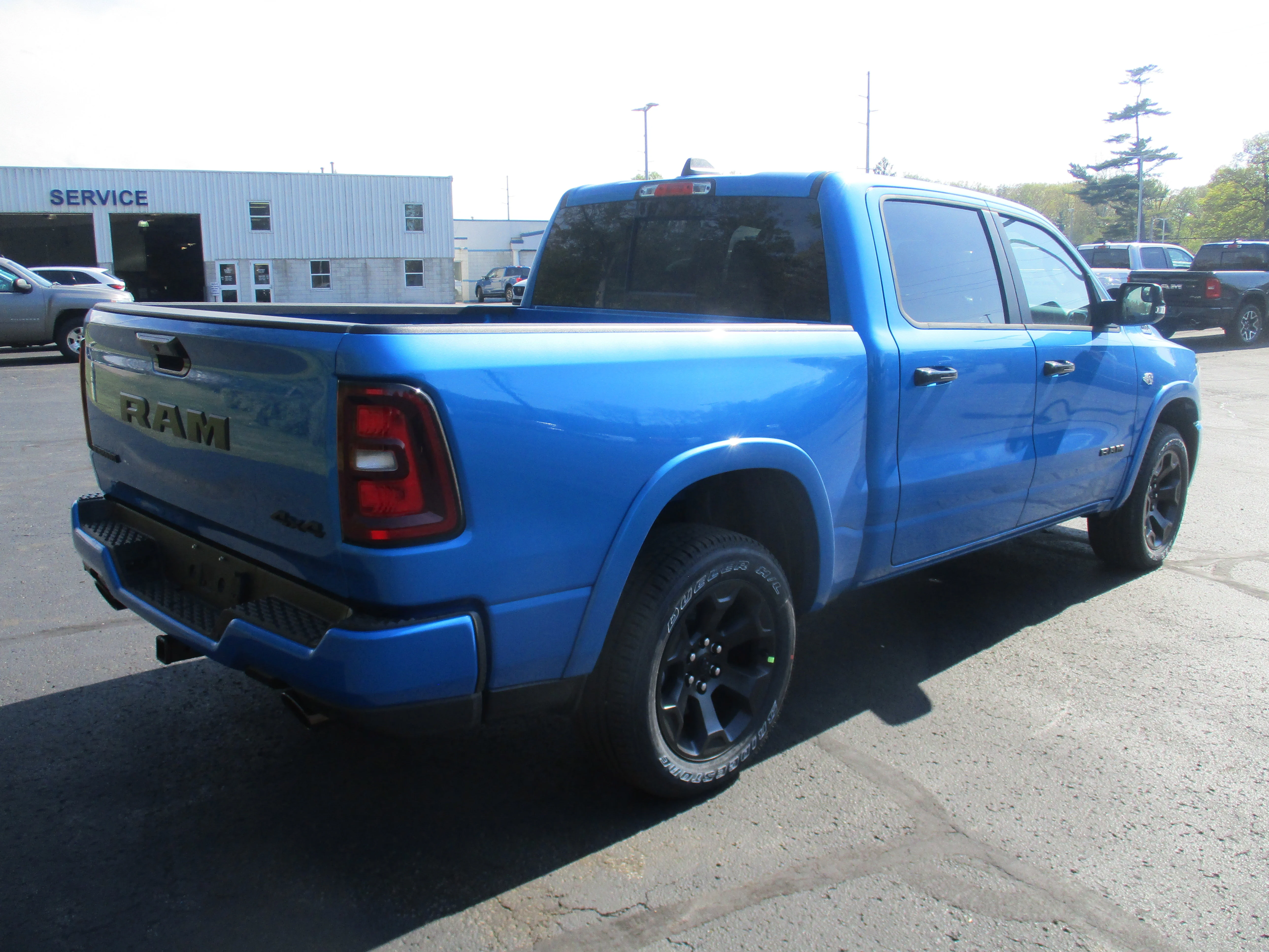 New 2026 Hydro Blue Pearl-Coat Exterior Paint RAM Big Horn image 30