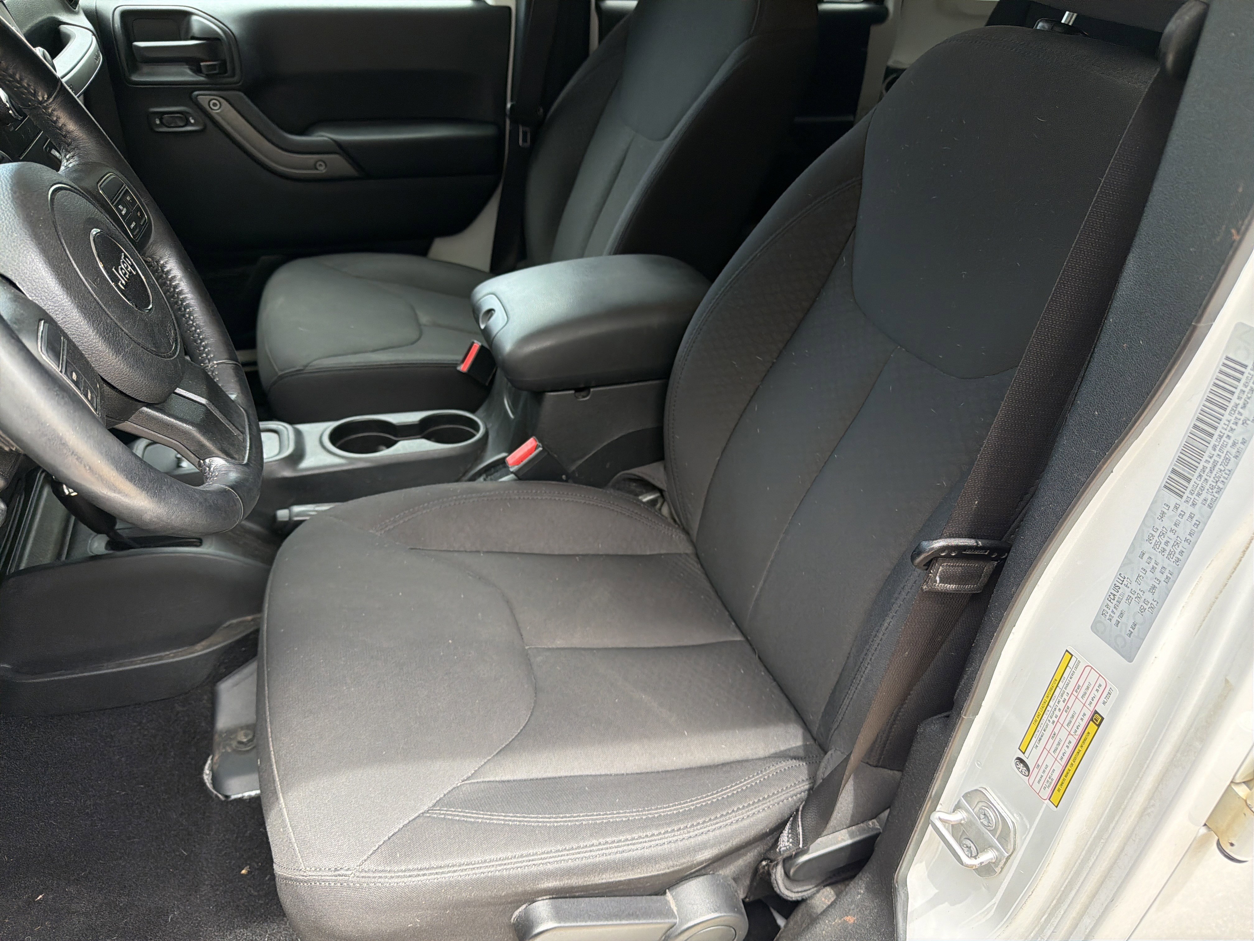Used 2017 Bright White Clearcoat Jeep Sport image 11